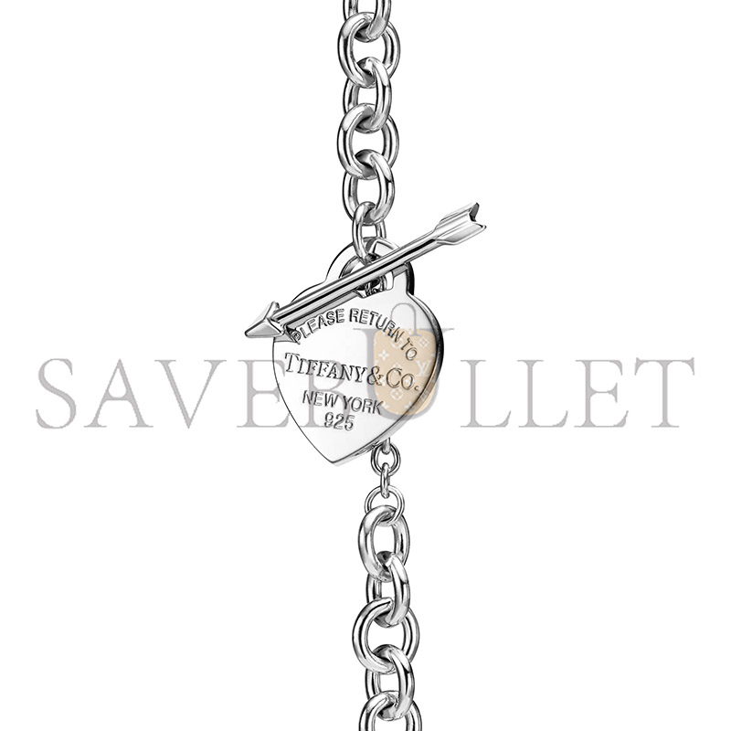 TIFFANY LOVESTRUCK HEART TAG NECKLACE IN SILVER MEDIUM 70878178